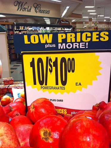 If you're a pomegranate fan, this is huge! 10/$10 @ Kroger!
