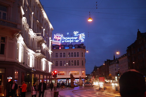 The streets in Copenhagen