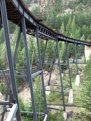 the tall trestle across the valley
