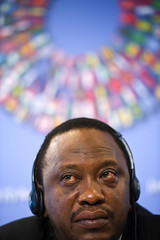 Министр финансов Кении Ухуру Кениатта