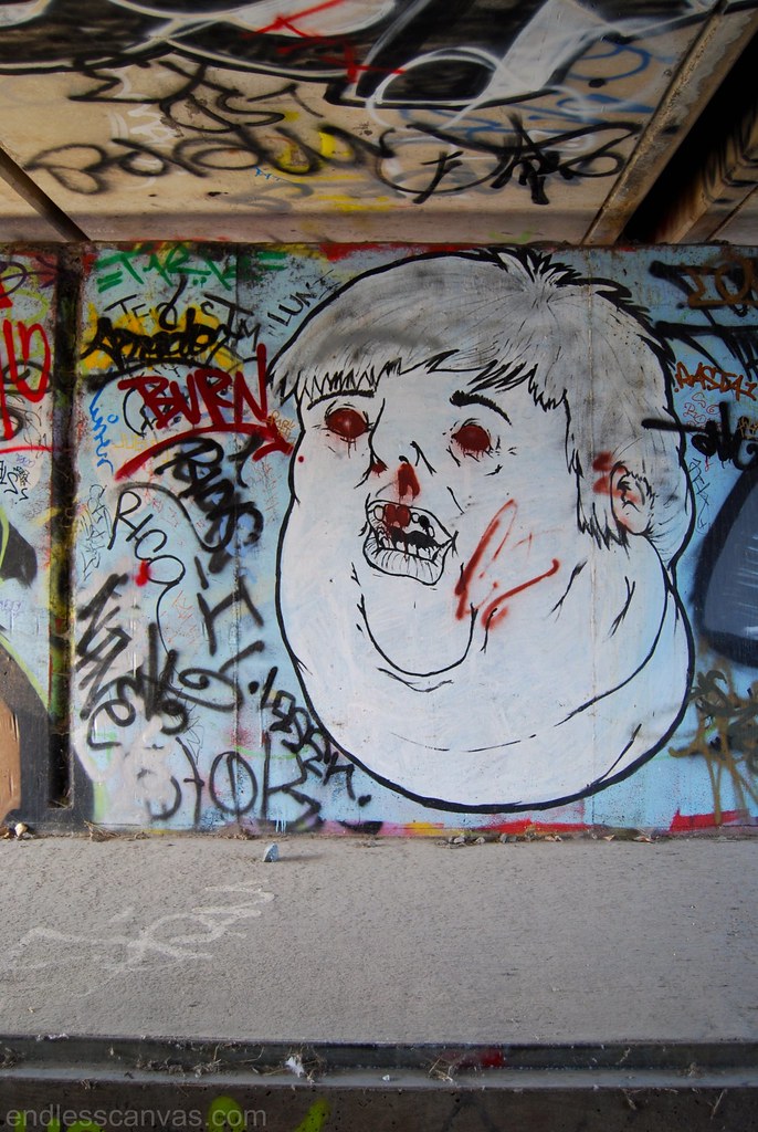Remik Graffiti Face East Bay CA. 