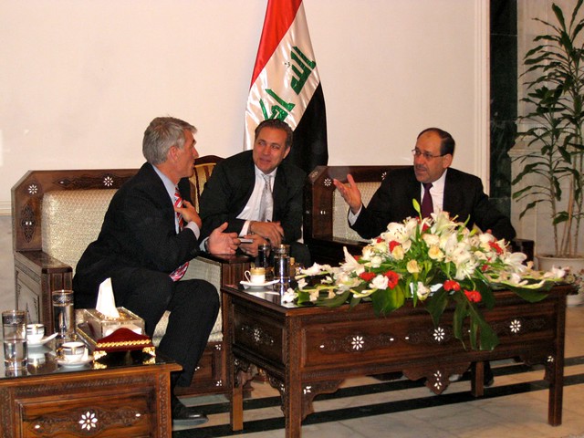 Senator Udall meets with Prime Minister Nouri al-Maliki of Iraq