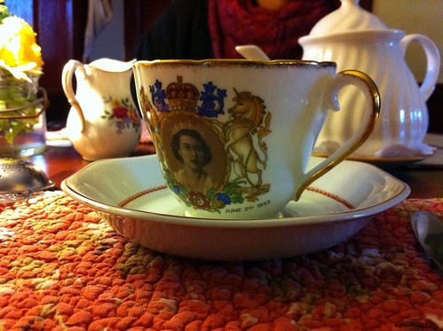 Tea With The Queen and Her Frisky Unicorn