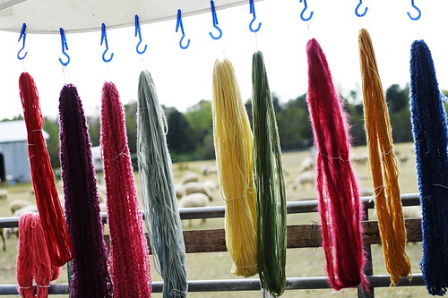 Plant-dyed Wool Yarn