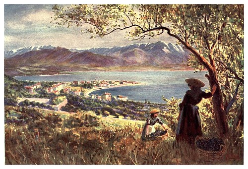 015- Vista general de Ajaccio-Corsica-1909-Edwin A. Norbury