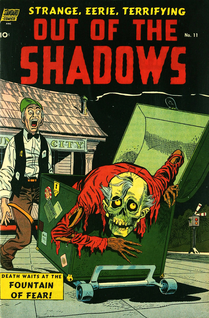 Out Of The Shadows #11 Ross Andru Cover Art(Standard, 1954)