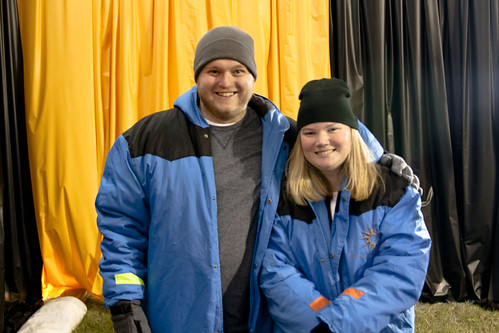 James and Arena in parkas 4x6