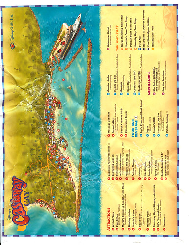 disneyland california map 2011. Disney Dream - Castaway Cay