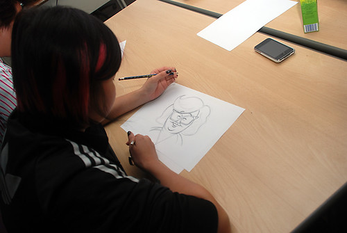 Caricature Workshop for AIA Alexandra - Day 1 - 15