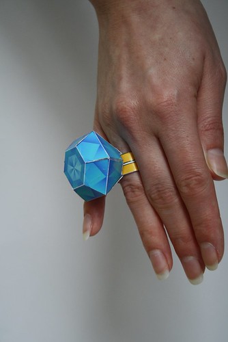 Papertoy diamond ring