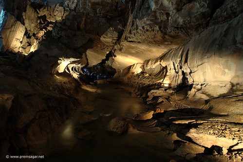 Inside the Clear water cave