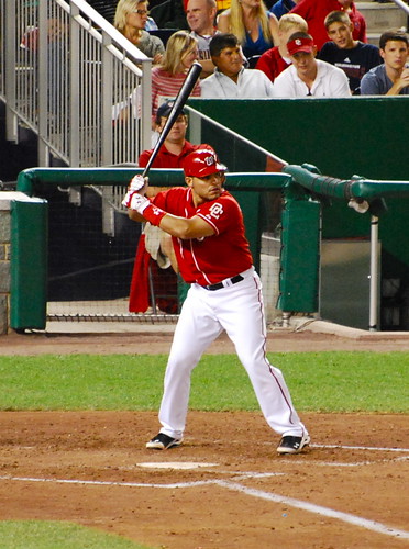 Pudge at the plate
