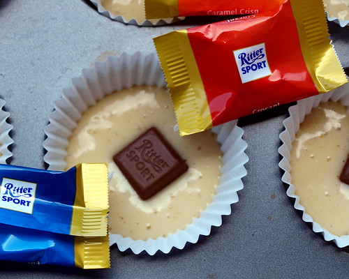 Ritter Sport Muffins - making of