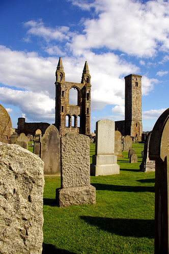 Tombstones, St Andrews, Scotland