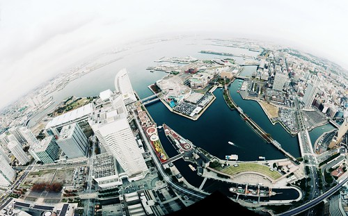 Tokyo Bay from Yokohama