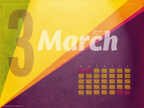 2011 calendar wallpaper for desktop. March 2011 Desktop Wallpaper