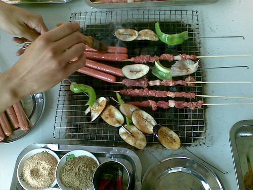 barbecue-started