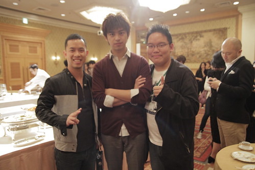 With Taiwanese actor Wilson Chen
