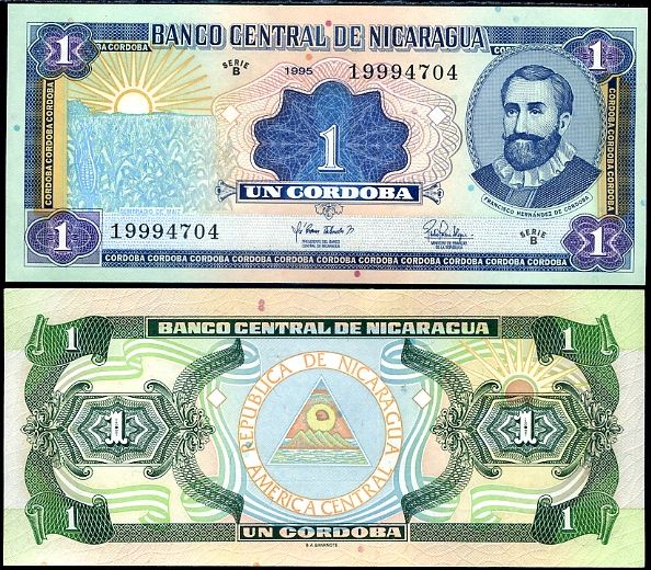 1 Córdoba Nikaragua 1995, P179