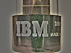 IBM vintage vacuum tube [HDR]