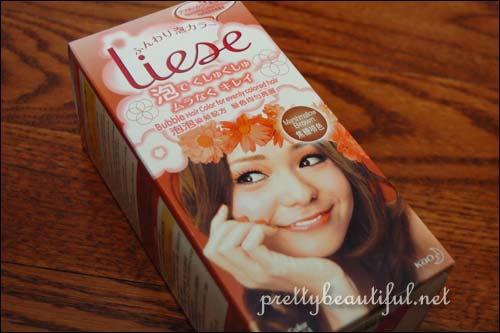 liese bubble hair color glossy brown. Liese Bubble Hair Color in