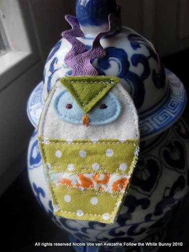 Scrappy Funky Owl for the Tree