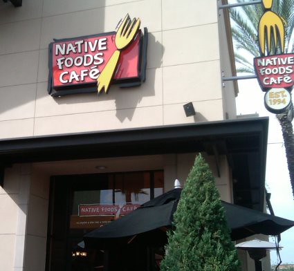 Native Foods Cafe Tustin Storefront