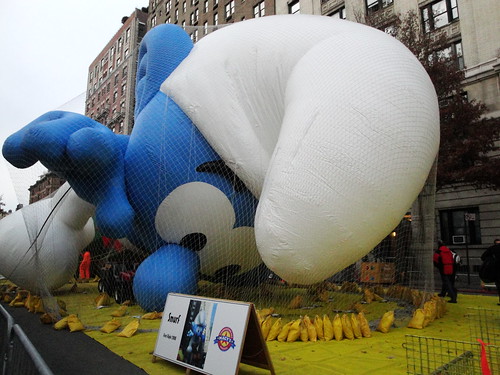 Smurf about to take over NYC!