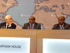 President Sillanyo Speaking At Chatham House by yusuf dahir