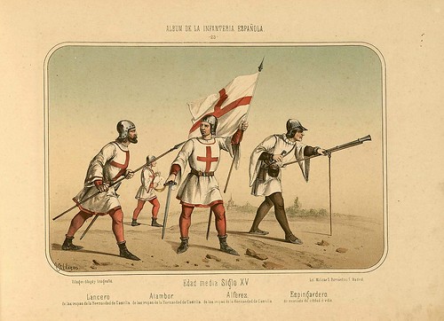 005- Álbum de la Infantería Española..-1861- conde de Clonard