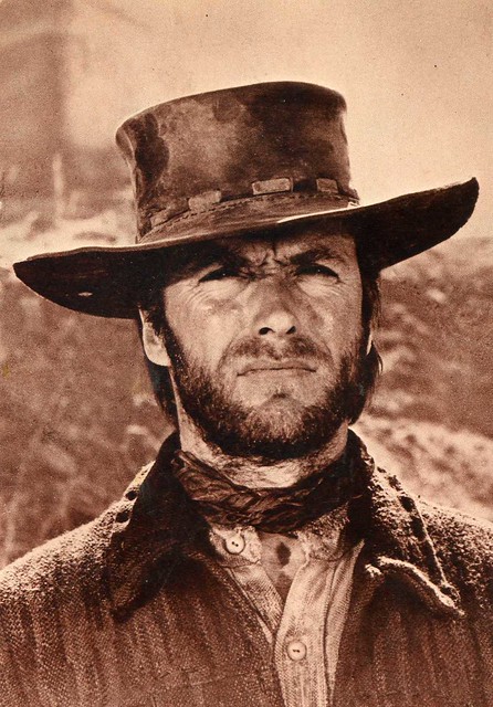 Clint Eastwood Postcard