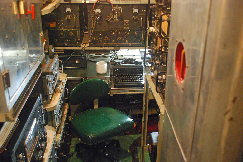 USS Cod Radio Room