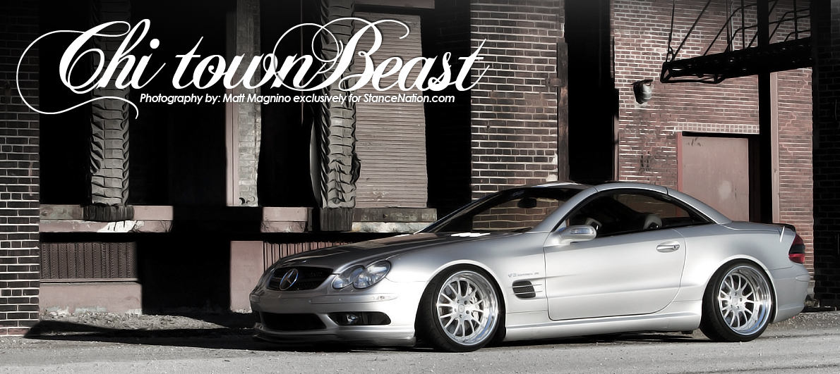 Eleven other cars entered the contest last month and this SL55 took the 