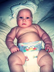 Does this diaper make me look fat?