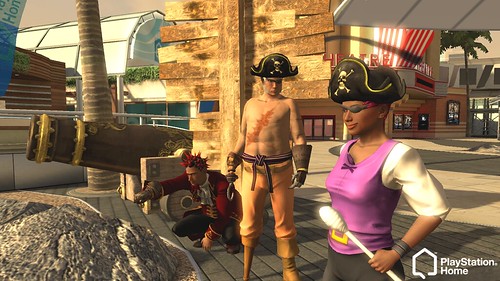 PlayStation Home Dragon's Green, Lockwood And Pirates 6