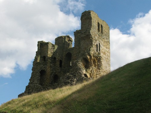 Scarborough Castle from below