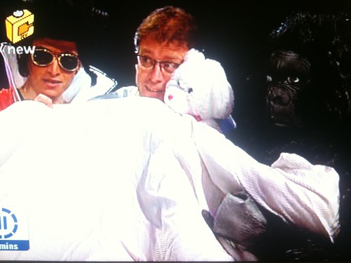 Elvis, me and Monkey