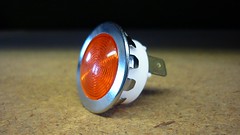 CISSELL 110 Volt Neon Amber Lamp Light M102 M-102