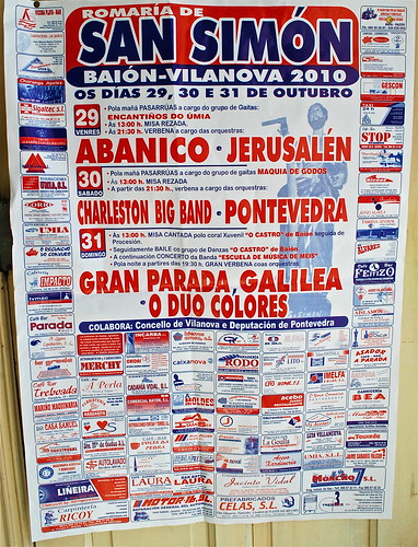 Vilanova de Arousa - Baión - Romaría de San Simón - cartel