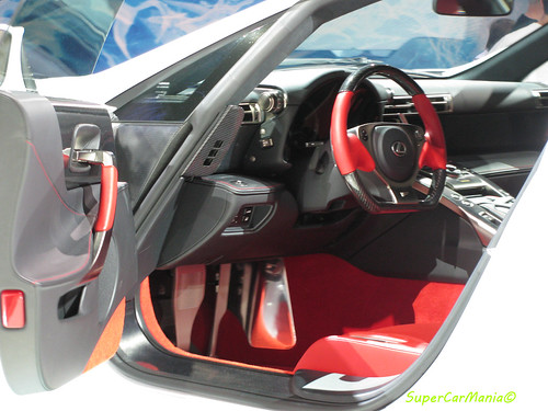 2010 lexus lfa interior. Lexus LFA Interior. 2010, Sydney Motorshow