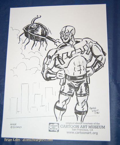 ape2010 Blue Beetle (Ted Kord) commissioned drawing