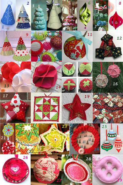 fabric ornaments inspiration part 2