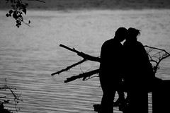 Couple at the River Bank