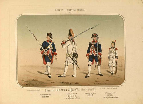 010- Álbum de la Infantería Española..-1861- conde de Clonard