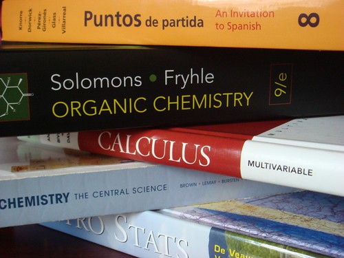 Image of textbooks