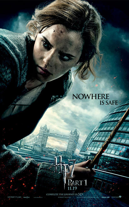 Harry Potter and the Deathly Hallows Part 1 Emma Watson London