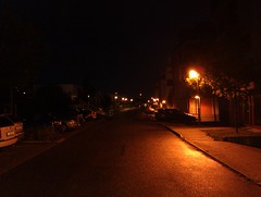 Ulice ve tmě