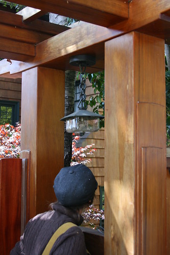 japanese gate arbor detail