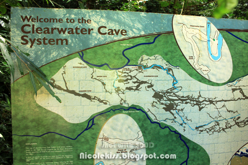 clearwater cave map system