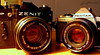 Pentax ME and zenit 12XP